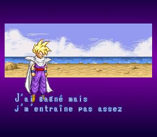 Screenshot Thumbnail / Media File 1 for Dragon Ball Z - La Legende Saien (France) [En by Ginew v20010305] (~Dragon Ball Z - Super Butouden 2) (Incomplete)